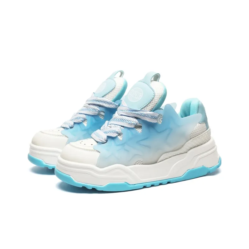 OUBT Fashion Trend, Platform Height Increase Low Top Skateboard Shoes Unisex-11