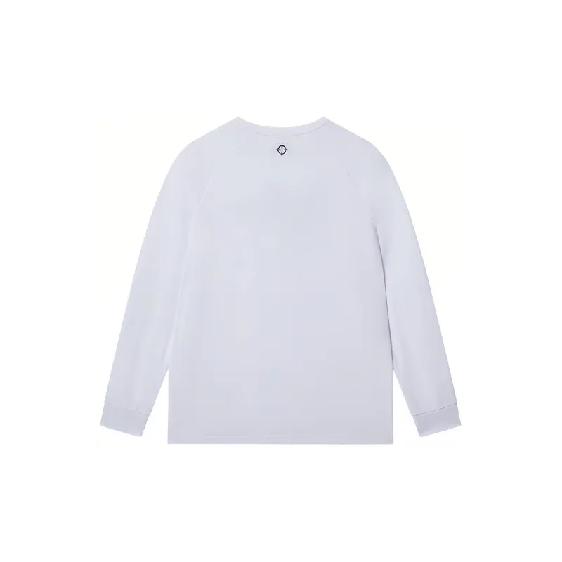 RIGORER Crew Neck Loose Fit Basketball Long Sleeved T Shirt Unisex-2