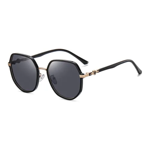 PRETTYALLUSION Irregular Shape Sunglasses Women's