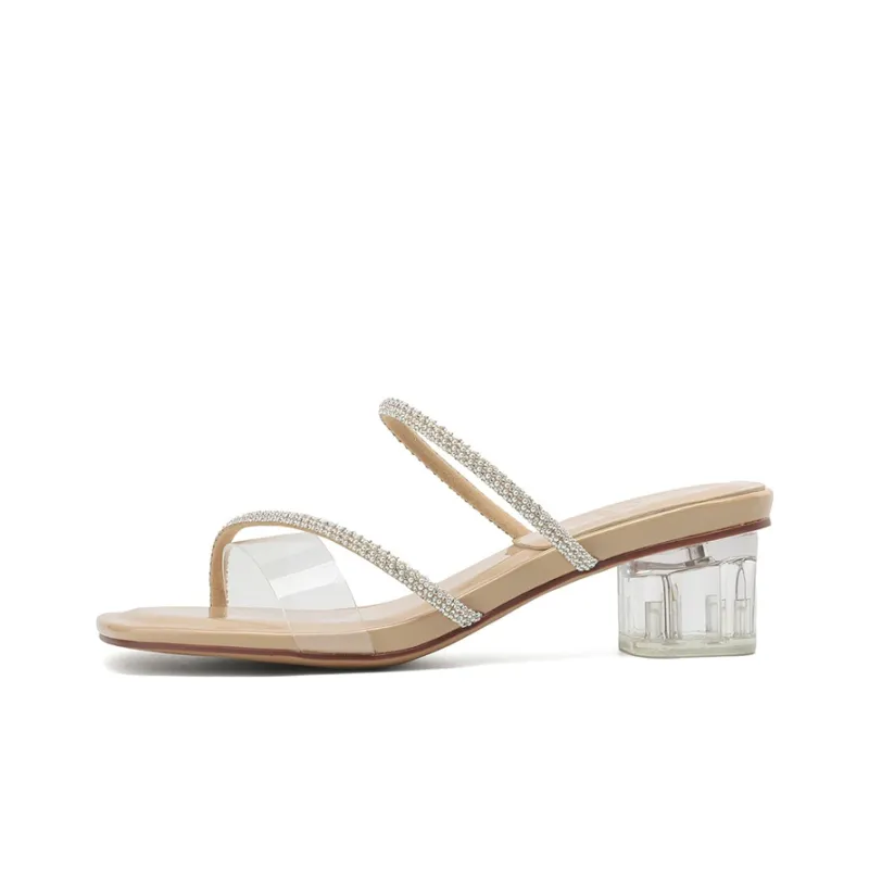 JOSINY Outerwear Slippers Shoes Women's Apricot/Ecru-0