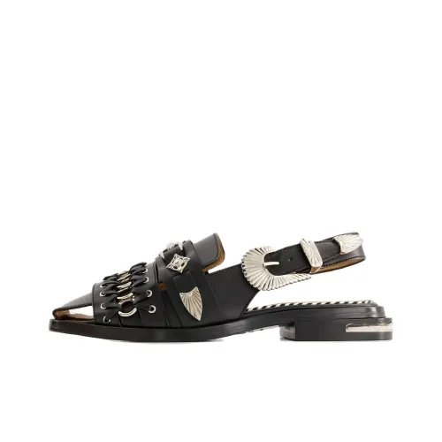 Toga Pulla Embellished Leather Sandals