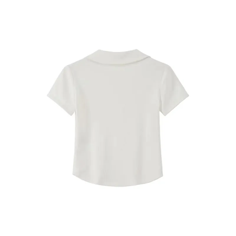 PLAY BUSH T Shirt Women's White-1
