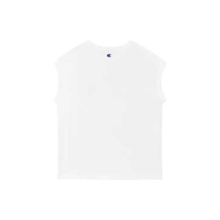 Champion Sleeveless T Shirt Women's Japan Version-1