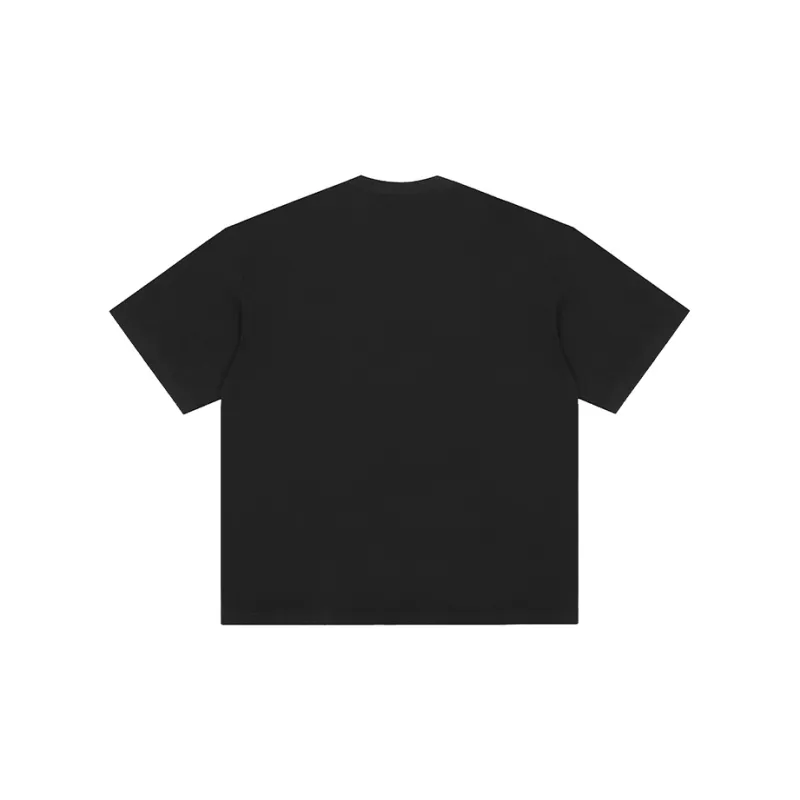 A Chock Crew Neck Short Sleeved T Shirts Unisex-1