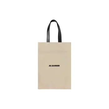 JIL SANDER Logo Printed Top Handle Bag