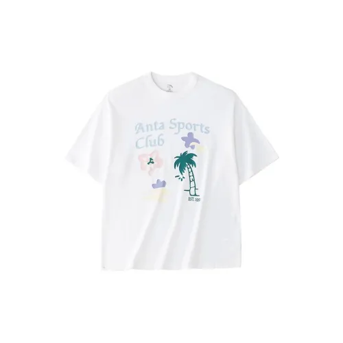 ANTA Life Collection T-Shirts Women's Snowflake White