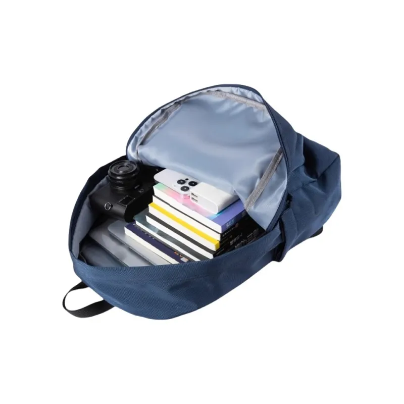 PULUWIRR Oxford Backpack Regular Unisex Milk White/Khaki/Navy Blue-7
