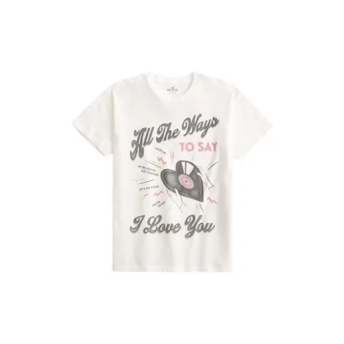 Hollister T-Shirts Women's Ivory