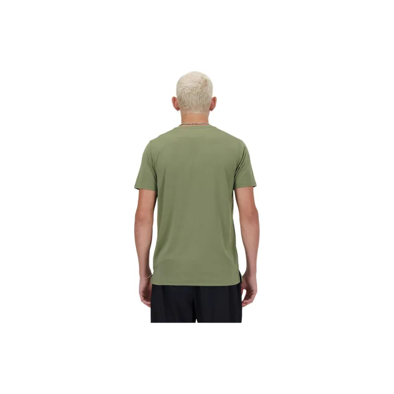 New Balance T Shirt Men's Olive Green-1