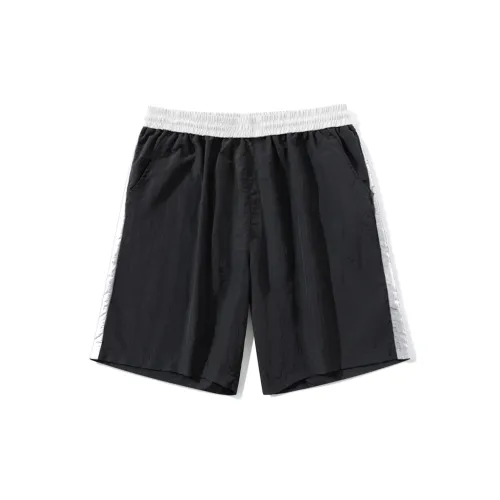 30BRAID Casual Shorts Unisex Black