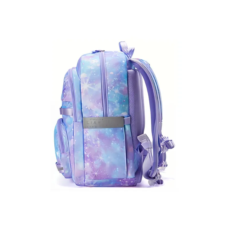 FILA Nylon Backpack Medium Size Unisex Luo Lan Purple-1