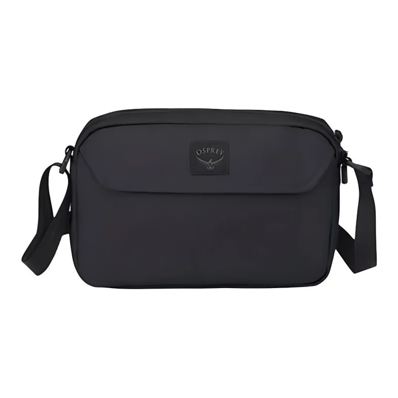 OSPREY Recycled Polyester Blended Nylon Crossbody Bag Shoulder Bag Regular Unisex Black-0