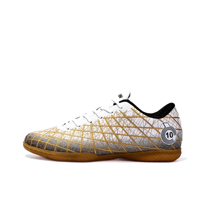 D&W TF Turf Artificial Ground Anti Slip Wear Resistant Soccer Shoes Unisex-3