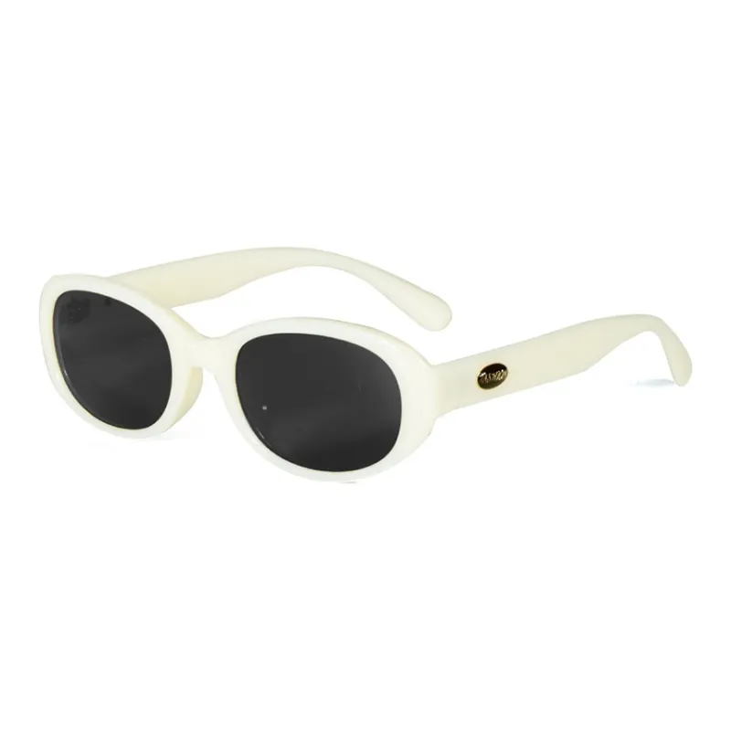 PRETTYALLUSION Oval Sunglasses Unisex-0