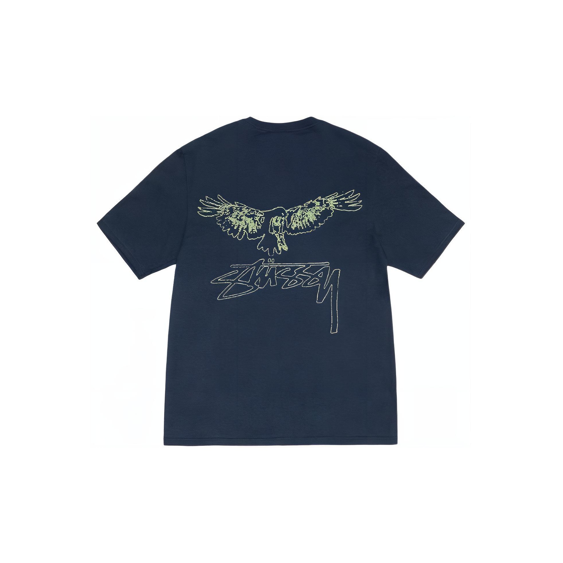 ★送料・関税込★STUSSY★WINGSPAN TEE★WHITE★ ステューシー STUSSY 24ss wingspan tee ウィングスパン