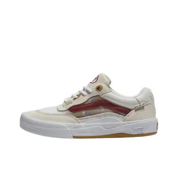 Vans Wayvee Breathable Coverage Low Top Skateboard Shoes Unisex Brown White