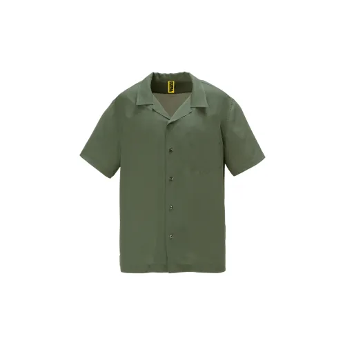 Onitsuka Tiger Shirts Men Army Green