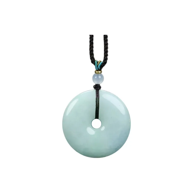 Cuizu Glutinous Jade Necklaces Unisex-0