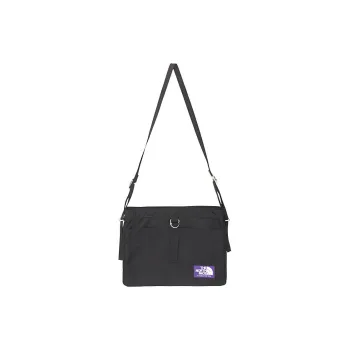 THE NORTH FACE PURPLE LABEL Nylon Fabric Shoulder Bag, Messenger Bag, Crossbody Bag Trumpets Unisex Black