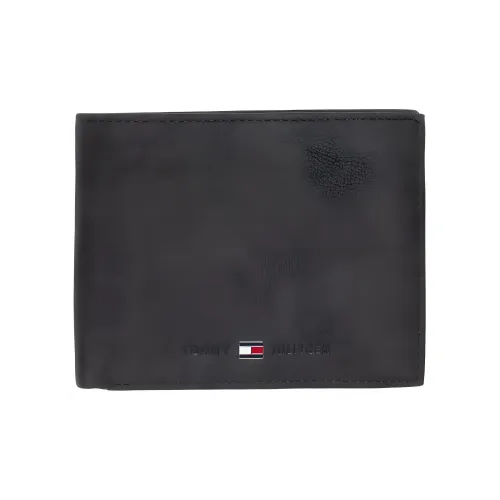 Tommy Hilfiger Leather Wallet Regular Men's Black