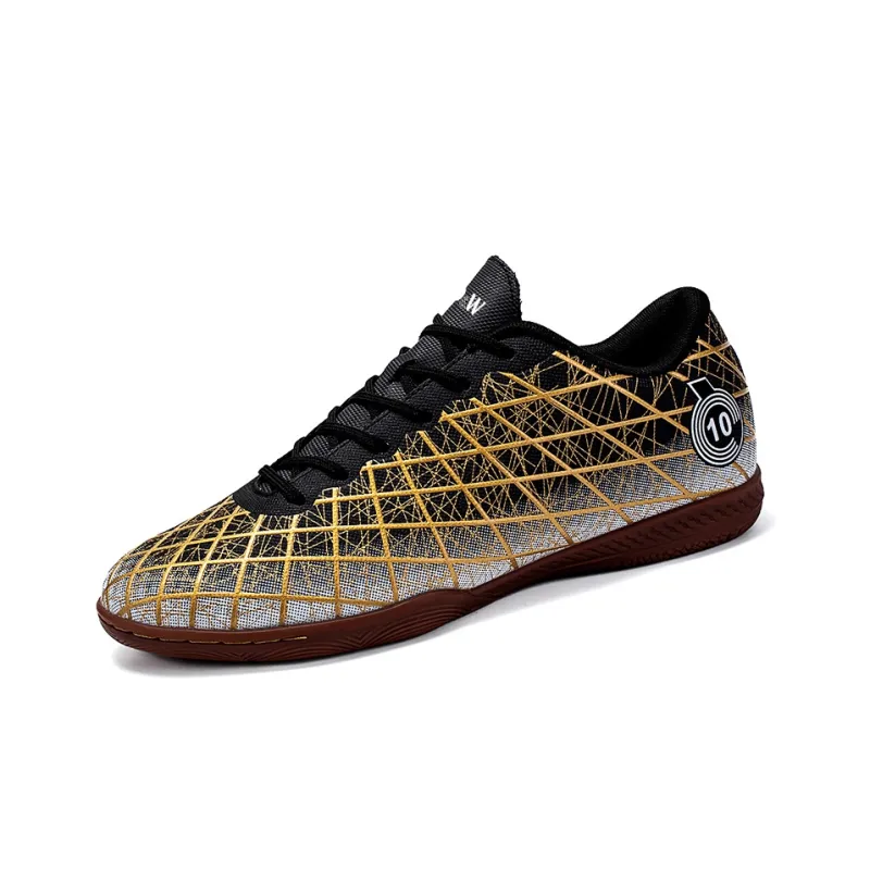 D&W TF Turf Artificial Ground Anti Slip Wear Resistant Soccer Shoes Unisex-1