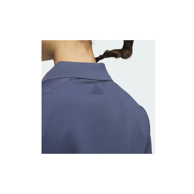 Adidas SS24 Short Sleeved Dresses Women's Ink Blue-4