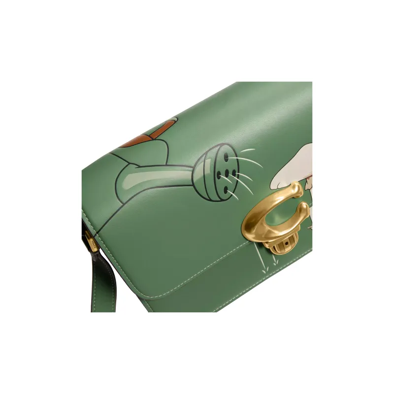 COACH Disney Collaboration Studio Glove Tanning Crossbody Bag, Shoulder Bag Women's Green-3