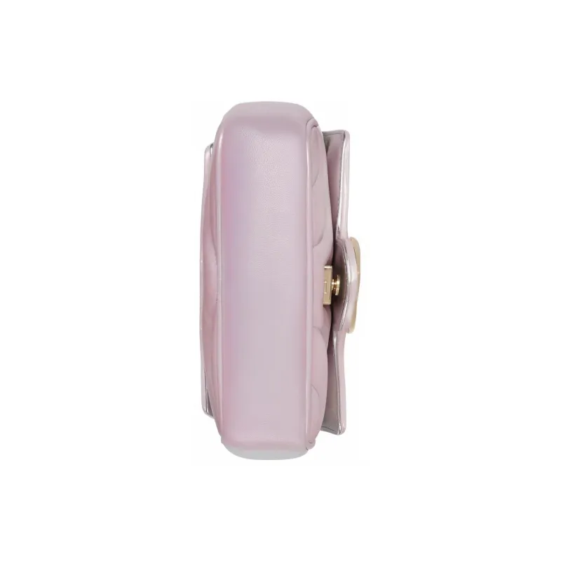 GUCCI GG Marmont Leather Shoulder Bag Crossbody Bag Extra Mini Women's Rainbow Pink-6
