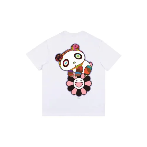 BLACKPINK X TAKASHI MURAKAMI T-Shirts Unisex White