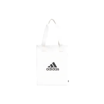 Adidas Cotton One Shoulder Handbags Regular Unisex White