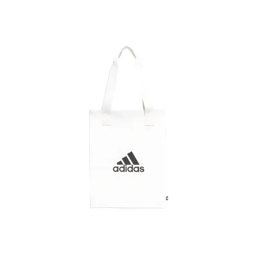 adidas Canvas Shopper Handbag Satchels Unisex White