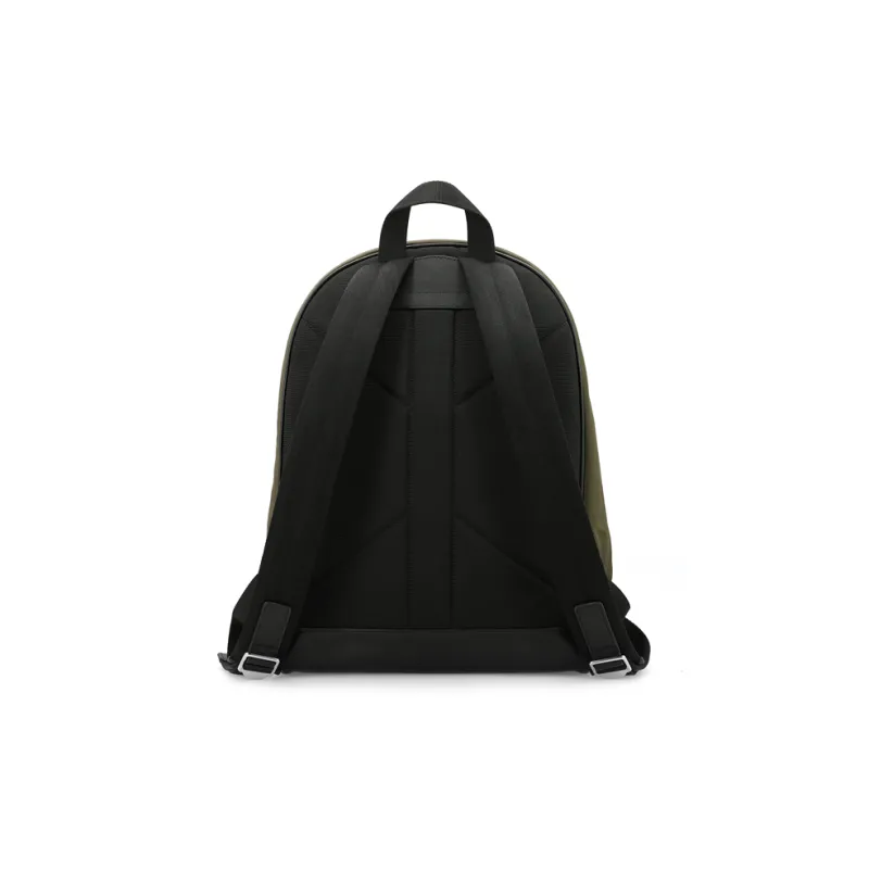 Burberry Logo And Icon Stripe Backpack Green/Beige-6