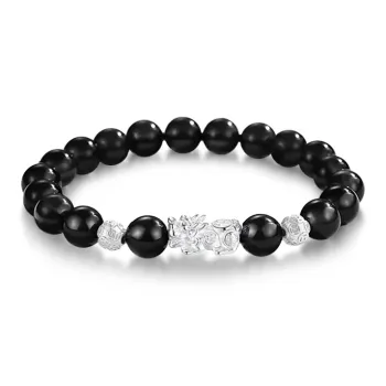 MISS TOOYA Obsidian Bracelets Unisex