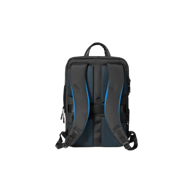 Tomtoc Nylon Backpack Tubas Men's Obsidian Black-4