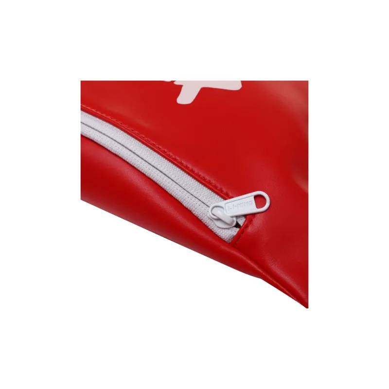 LiNing Polyurethane Crossbody Bag Sling Bag Shoulder Bag Cell Phone Pouch Fanny Pack Regular Unisex Red-4