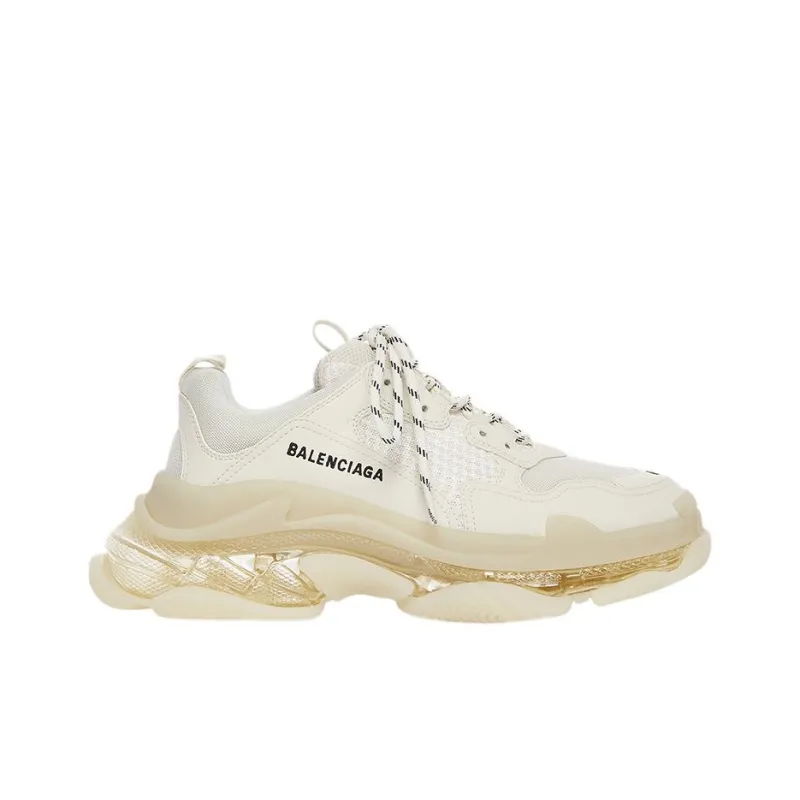 Balenciaga Triple S Clear Sole Beige-1