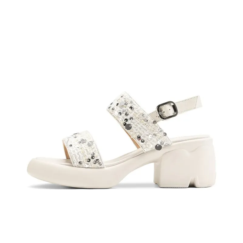 BOSSSUNWEN One Strap Sandals 6.5cm Women's-5