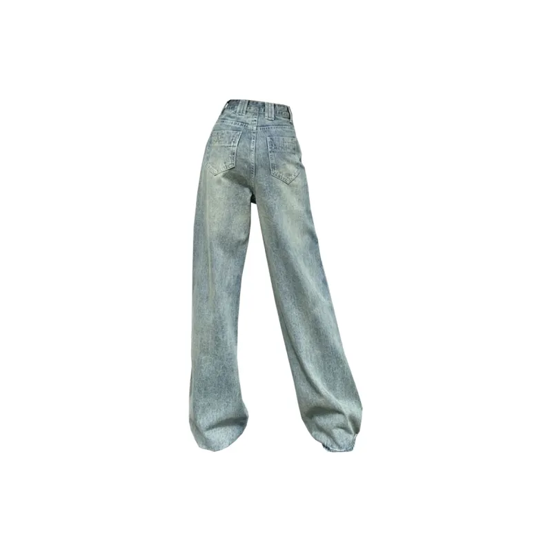 Concubine Zhu Jeans Women's Vintage Blue-1