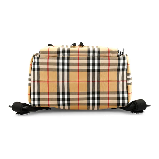 Burberry Fabric Backpack Women's Yellow-6