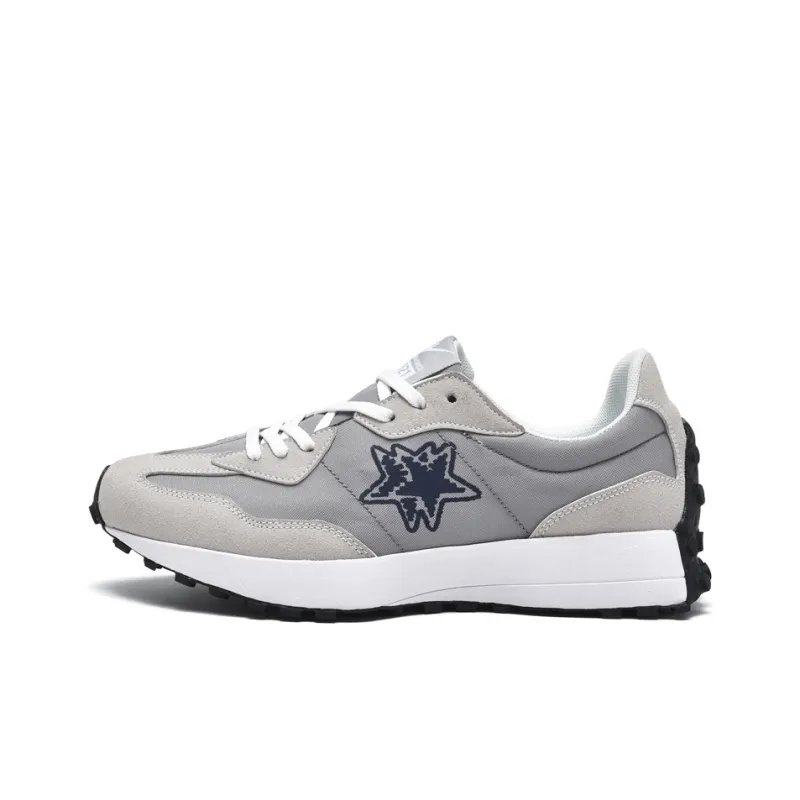 DOUBLE STAR 88 Breathable And Lightweight Low Top Running Shoes Men's Heritage Gray-0