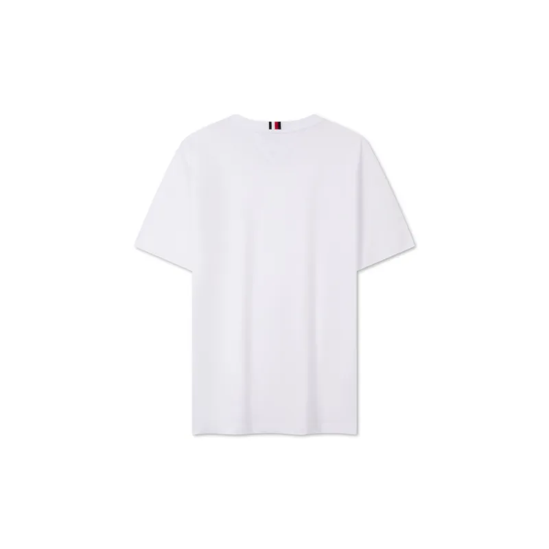 Tommy Hilfiger Th Monogram embroidered T shirt-11