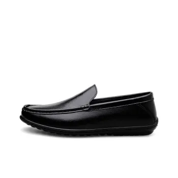 Abango Gommino Loafers Men Black/Brown
