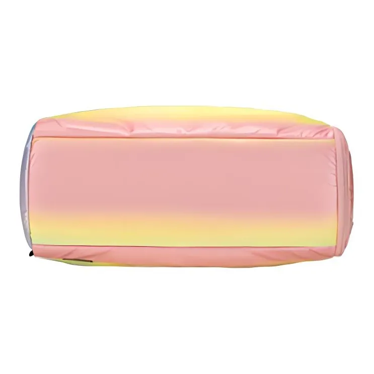 HEAD Nylon Gym Bag Storage Bag Crossbody Bag Travel Bag Large Size Unisex Ecru/Rainbow-5