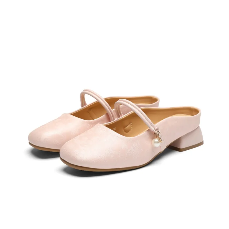 ZHR Embroidery Slip Resistant Wrap toe Slippers Women's-8