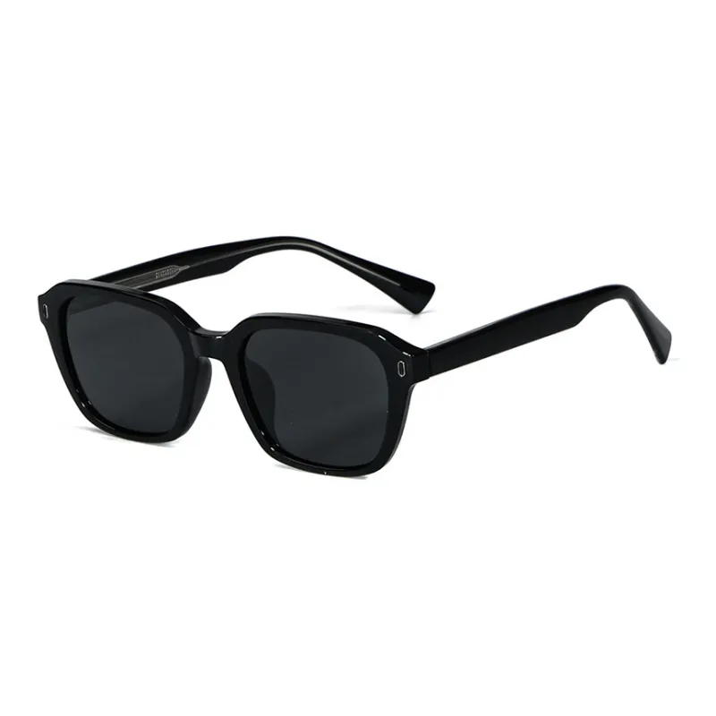 PRETTYALLUSION Plate Frame TR90 Irregular Shape Sunglasses Unisex-0