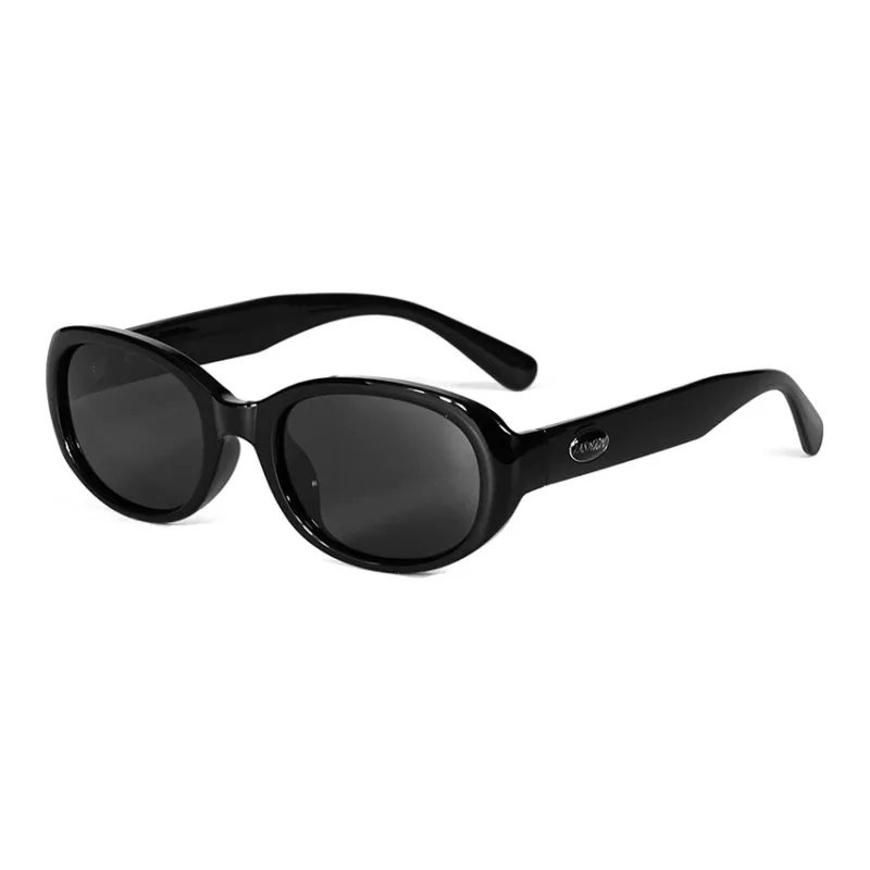 PRETTYALLUSION Oval Sunglasses Unisex-2