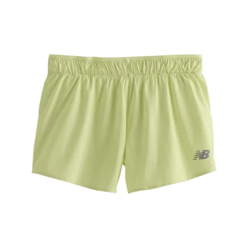 New Balance Casual Shorts Women's Neon Yellow