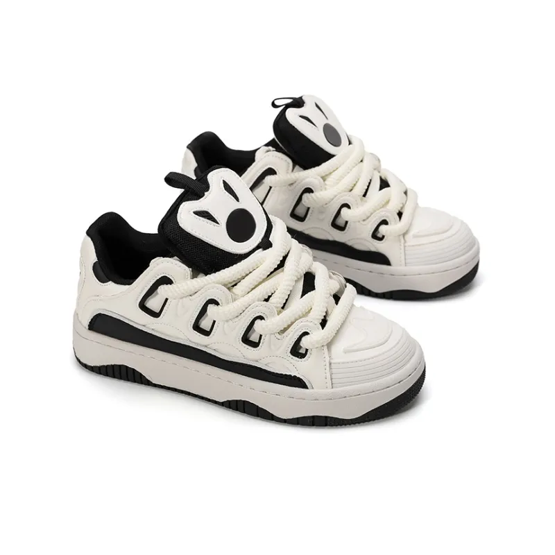 OHJC Slip-Resistant Cushioning Wear-Resistant Lightweight Breathable Low-Top Skateboard Shoes Unisex-18