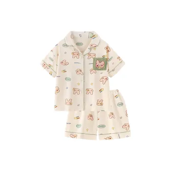 Beast's Secret Pajama Set Women's Cream White