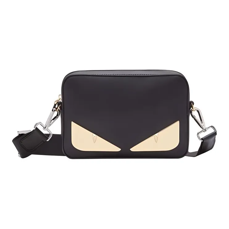 FENDI Calfskin Crossbody Bag, Shoulder Bag Men's-0